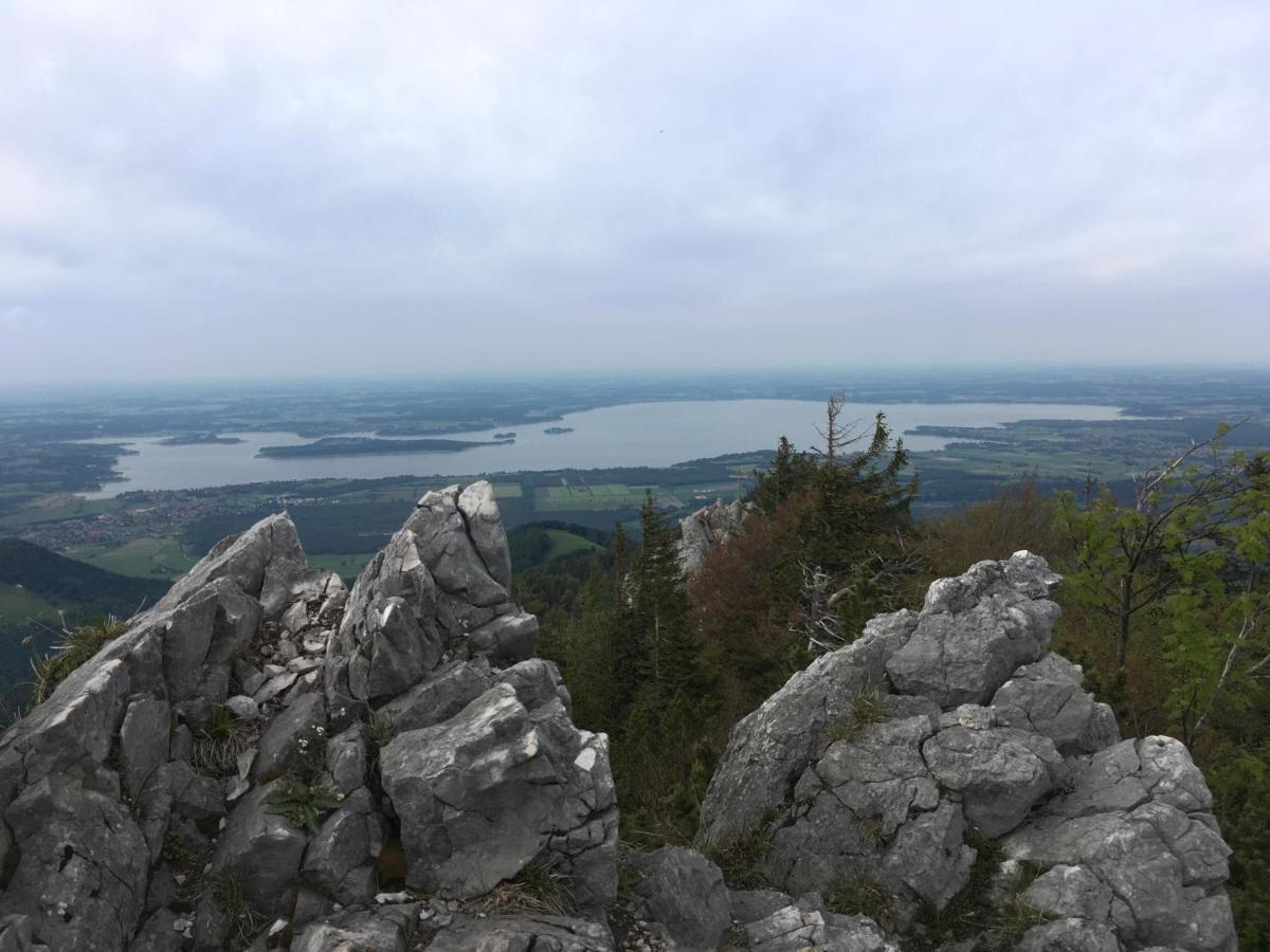 Ferienwohnung In Marquartstein Mit Bergblick Bagian luar foto