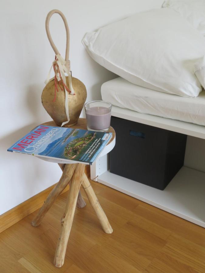 Ferienwohnung In Marquartstein Mit Bergblick Bagian luar foto